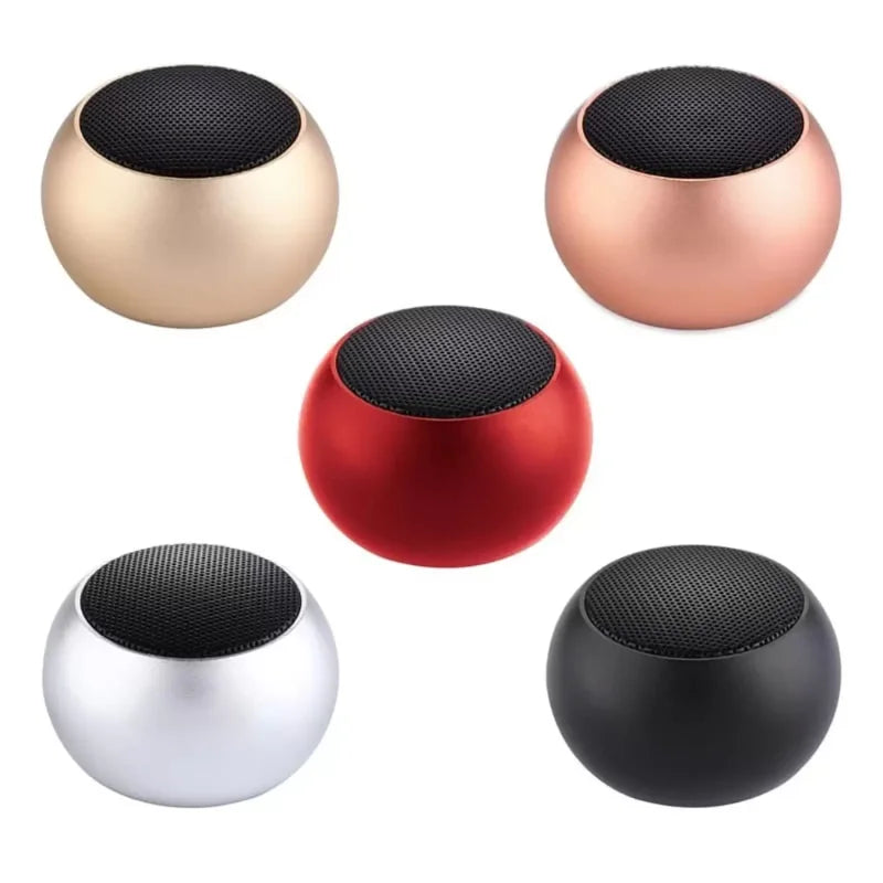 Mini Caixinha de Som Palma da Mão Portátil Bluetooth Som de Alto Desempenho Mini Speaker - Cores Sortidas Promoção