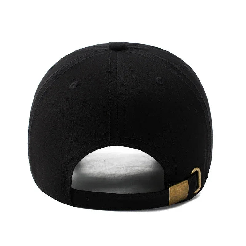 Unisex Boné de beisebol macio esporte, chapéus  de algodão snapback, 4 cores